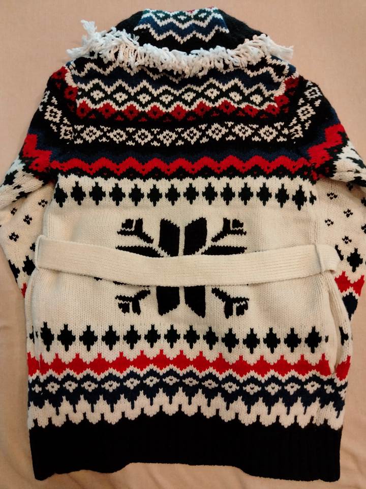 楽天市場】ポロ ラルフローレン ニット ジャケット 雪柄 カーディガン