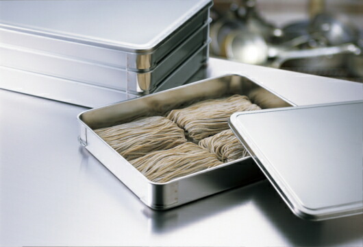 楽天市場】【あす楽】18-8ステンレス そば・餃子バット 特大 50473×363