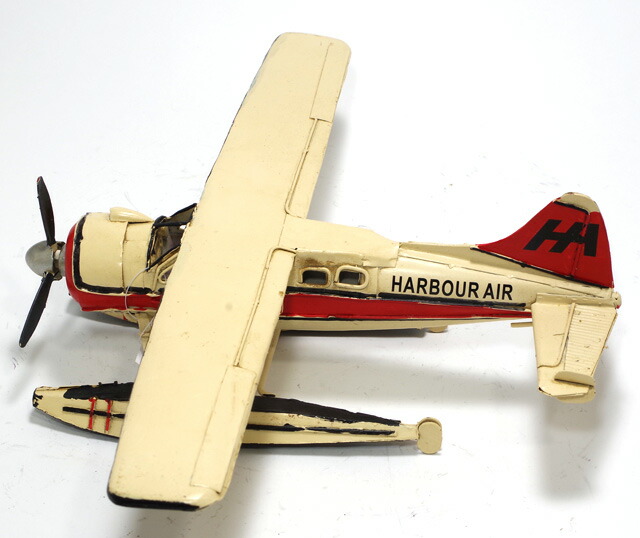 楽天市場】ブリキ おもちゃ シー プレイン 水上飛行機 翼長36cm ブリキ