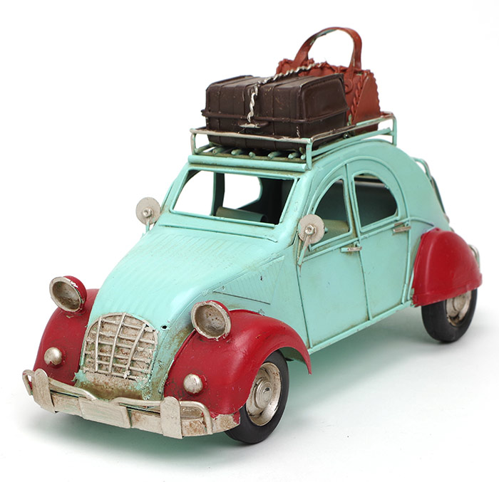 楽天市場】ブリキ おもちゃ トリップカーBLUE L26cm ブリキのおもちゃ