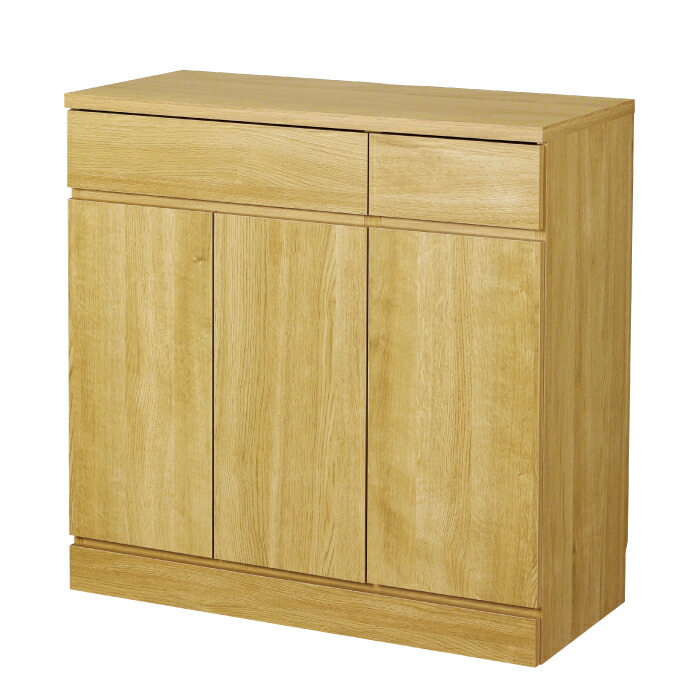 楽天市場】日本製 キャビネット 幅90 完成品 リビングボード サイド