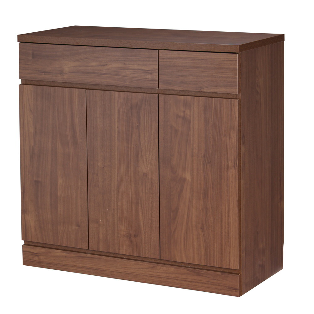 楽天市場】日本製 キャビネット 幅90 完成品 リビングボード サイド