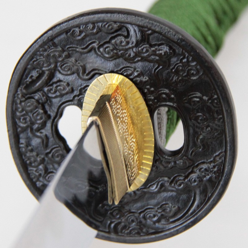 楽天市場】模造刀 雲シリーズ 緑雲 大刀 竜刀身[neu059l]日本刀 美術