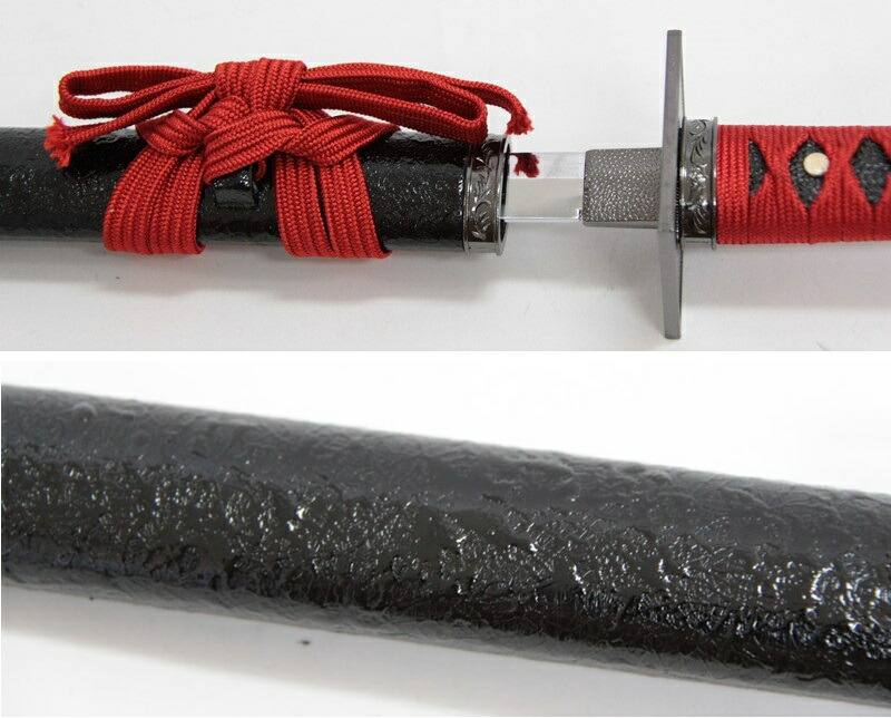 楽天市場】模造刀 懐刀シリーズ ミニ忍者刀 赤糸仕様 ミニ刀 刃紋入り