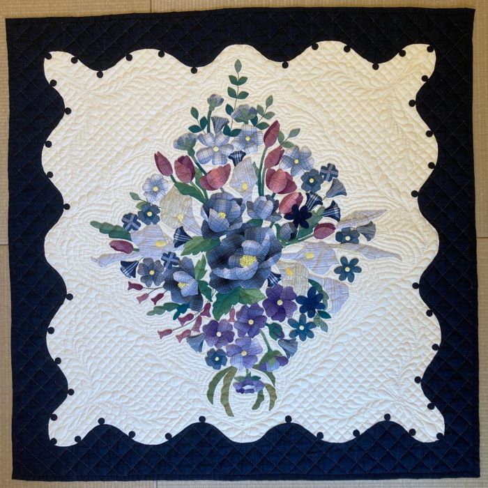 楽天市場】華パート2 パッチワーク キルト 材料セット キット 阿波しじ