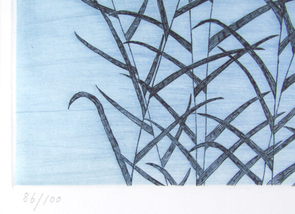 楽天市場】南桂子 馬とススキ 銅版画 : ギャラリーダッドアート