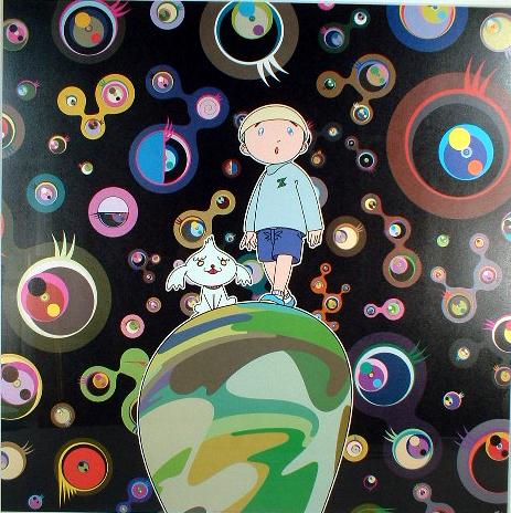 楽天市場】村上隆 めめめのくらげ 2005年 オフセット印刷