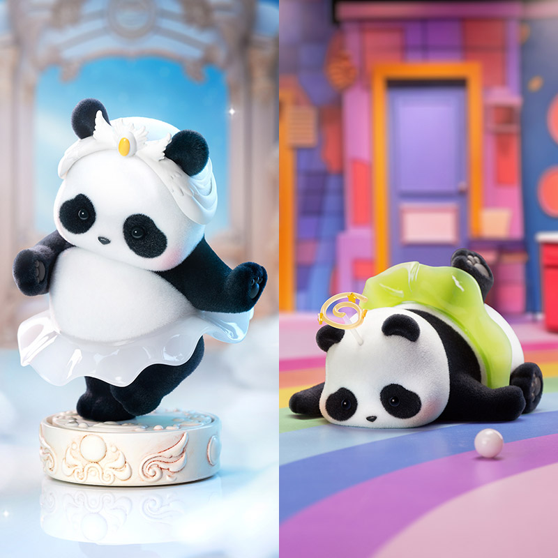 楽天市場】52TOYS BLINDBOX PANDA ROLL バレエの発表会 1BOX8個セット