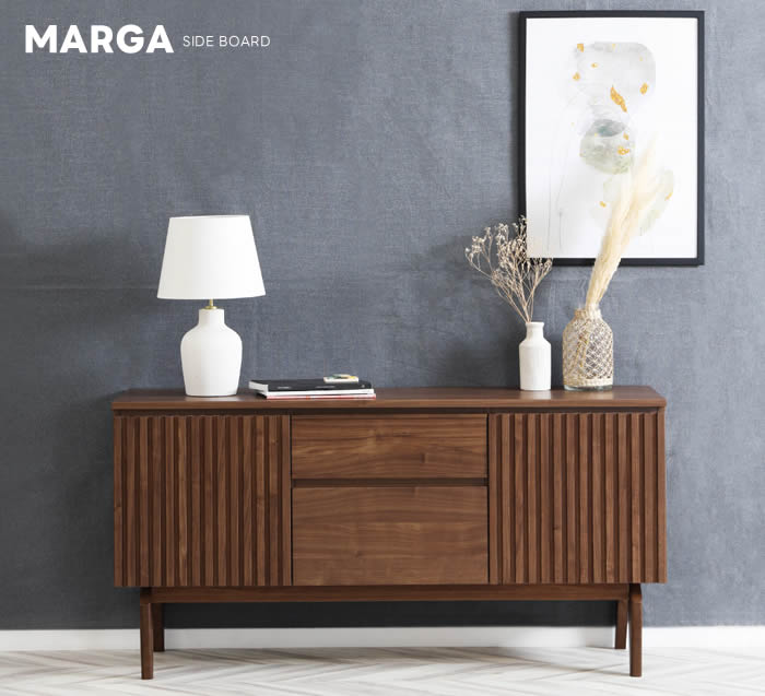 楽天市場】【送料無料】MARGA マルガ 幅120cm サイドボード リビング