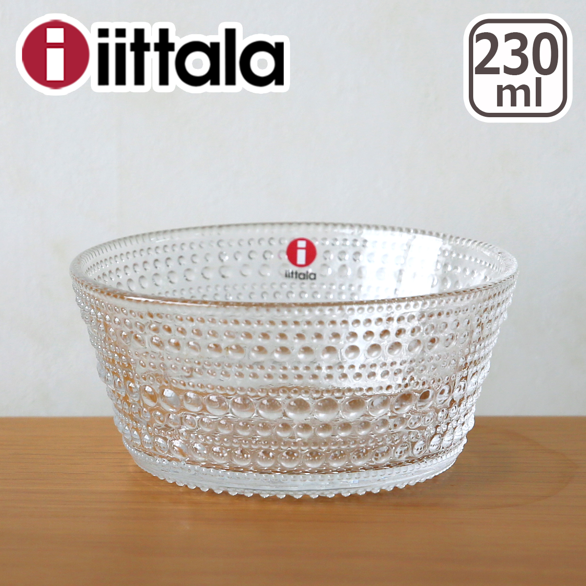 楽天市場】イッタラ カステヘルミ ボウル 230ml クリア iittala