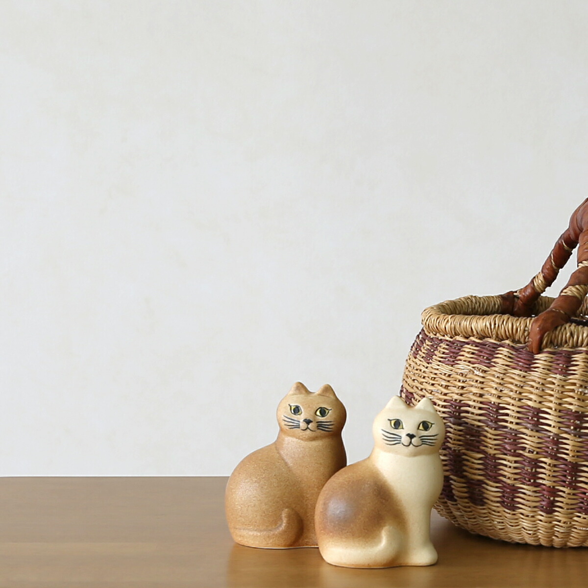 楽天市場】リサラーソン 猫 キャットマンズ ミニ(小） ブラウン 動物