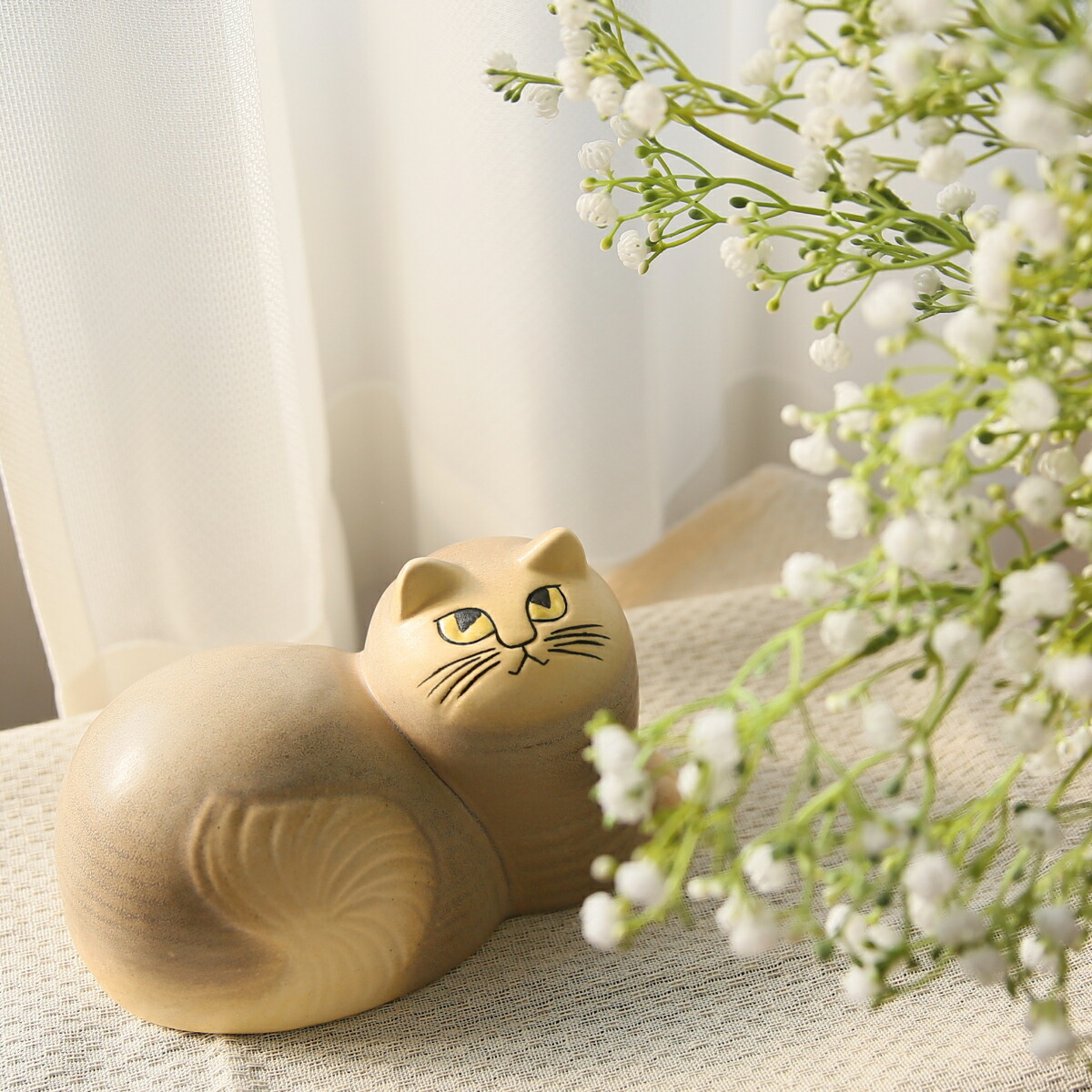 楽天市場】リサラーソン 置物 猫 キャット マイ 猫 ネコ 動物 Lisa