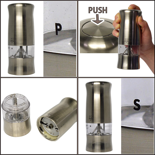 楽天市場】PEUGEOT（プジョー） 電動ペッパーミル・ソルトミル ゼリ