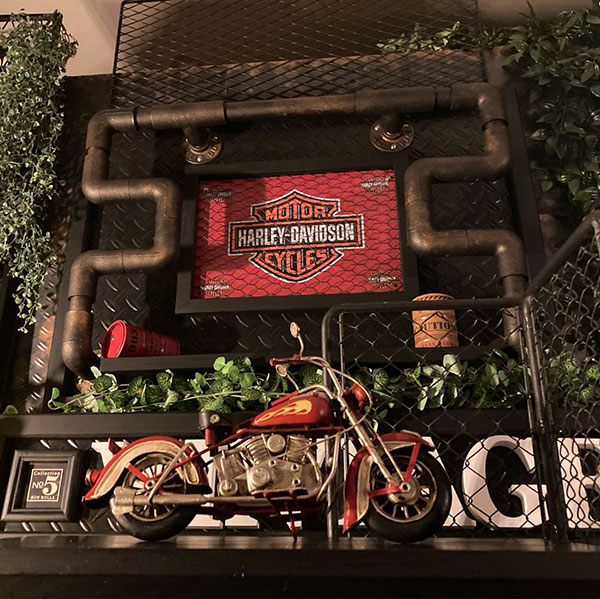 楽天市場】｢HARLEY-DAVIDSON｣配管アートパネル＆大型アメリカンブリキ