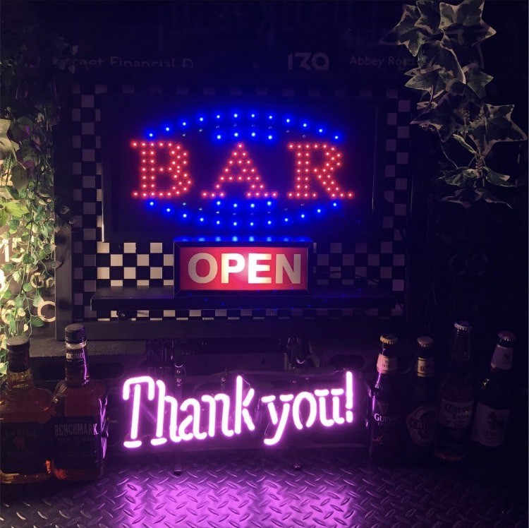 楽天市場】AMERICAN DINER!! ネオンサイン(ガラス管)!! ｢Thank you