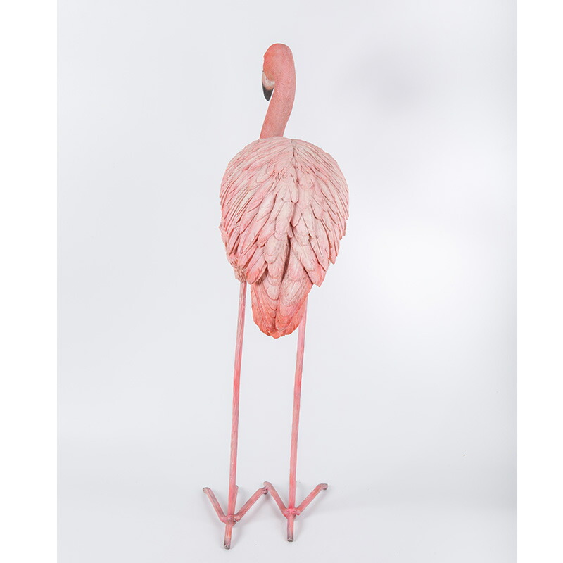 楽天市場】フラミンゴ 鳥 オーナメント ガーデンオーナメント 置物