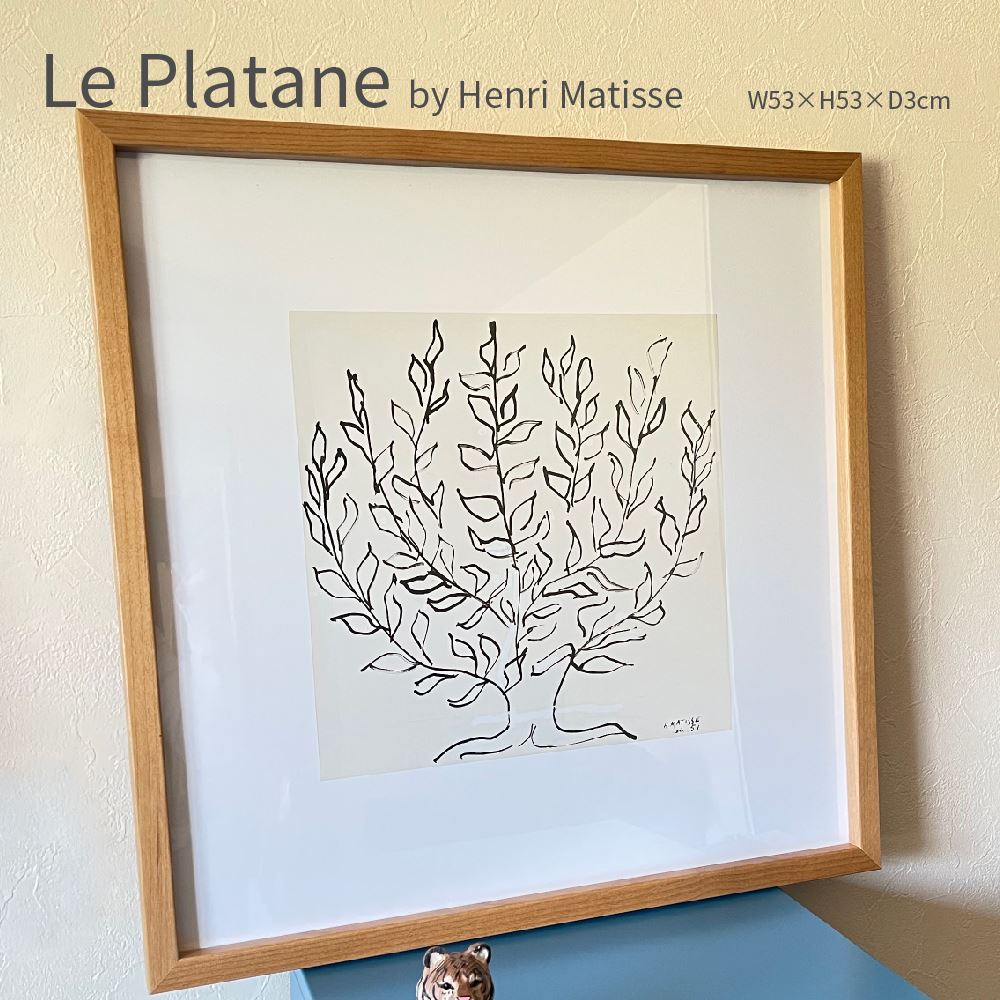 楽天市場】Le platane 低木 プラタナス マティス ポスター アート
