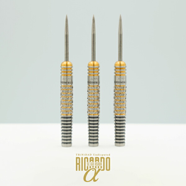 楽天市場】ダーツ バレル TRiNiDAD Undisputed RICARDO α 浅田斉吾