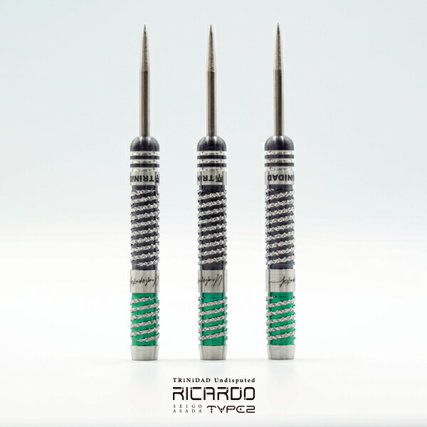 楽天市場】ダーツ バレル TRiNiDAD Undisputed RICARDO2 浅田斉吾 選手