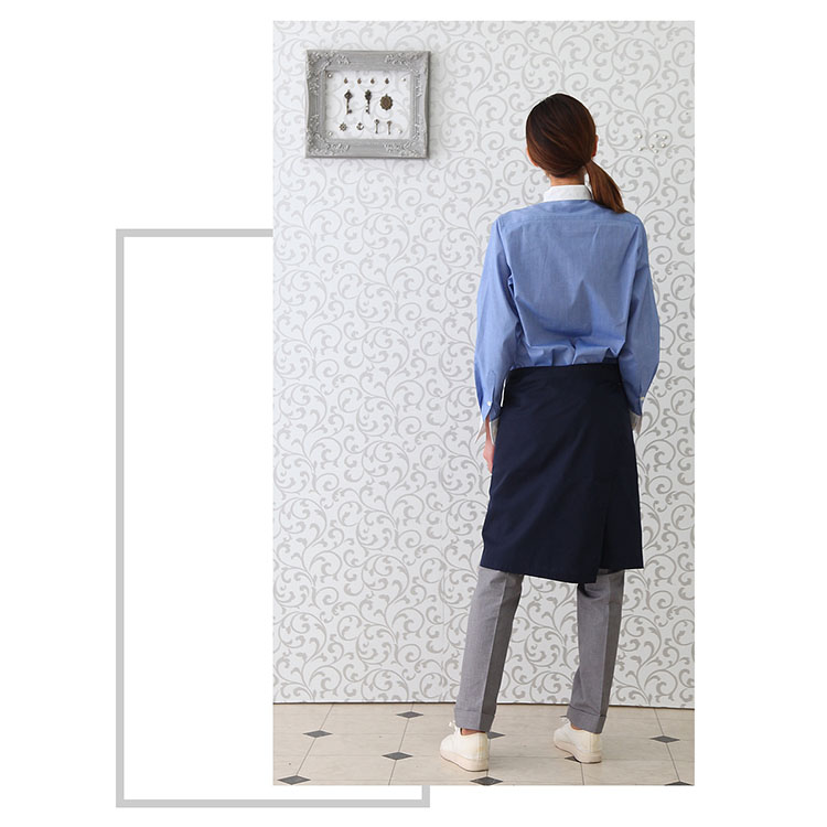 楽天市場】エプロン RT6834 HAKUI セブンユニフォーム メンズ