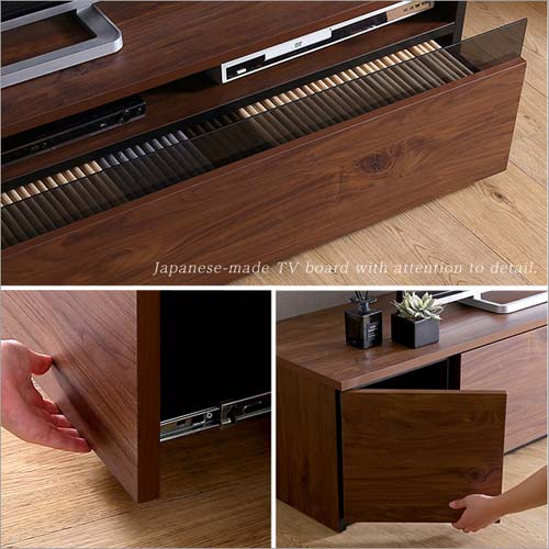 楽天市場】日本製 テレビボード 120cm幅 【BARS-バース-】 SH-24-BR120