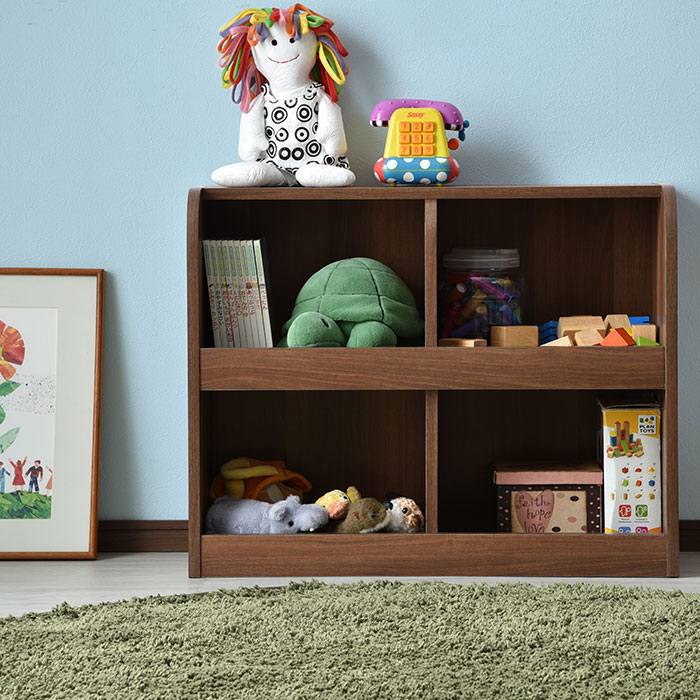 楽天市場】小さい手でもお片付けしやすいおもちゃラック WN 00-204-wn