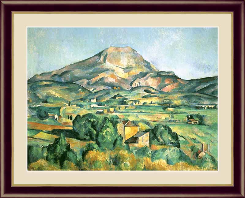 楽天市場】アート額絵 ポール・セザンヌ サント＝ヴィクトワール山 G4