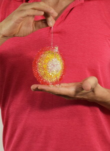 楽天市場】ガラスピーコック ガラス細工の孔雀 置物 オーナメント