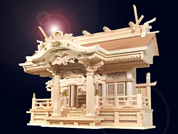 楽天市場】よりおかオリジナル高級神棚【白鳳】 : 神殿 仏壇 石材の