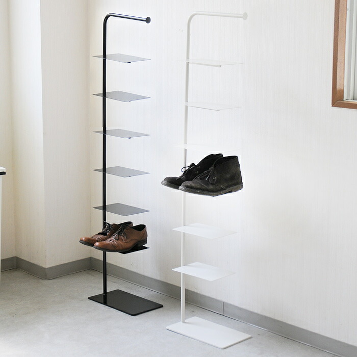 楽天市場】シューズラック スリム おしゃれ 省スペース 靴置き 靴収納