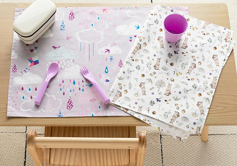 楽天市場】【770円〜】特大 ランチョンマット 布 40×60cm ［desuite