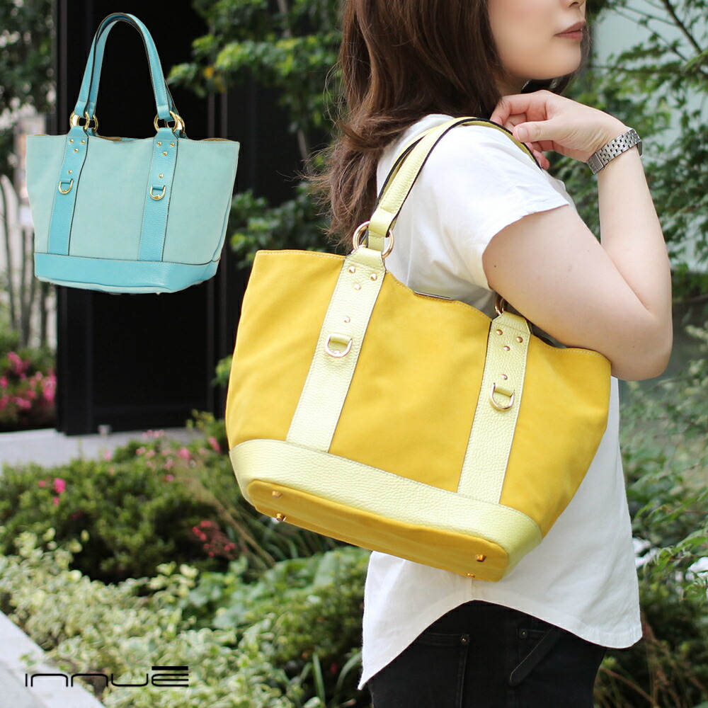 楽天市場】トートバッグ トートバック 本革レザー スエード 舟形