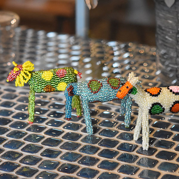 楽天市場】モンキービズ サウスアフリカ ビーズ細工 ビーズドール