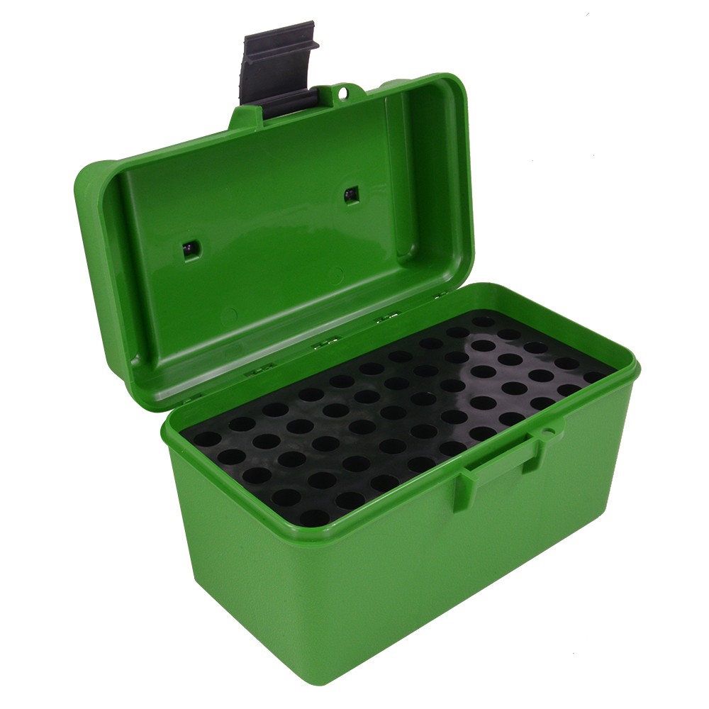 楽天市場】MTM ライフル弾薬箱 デラックス 50発収納 スタッキング可能