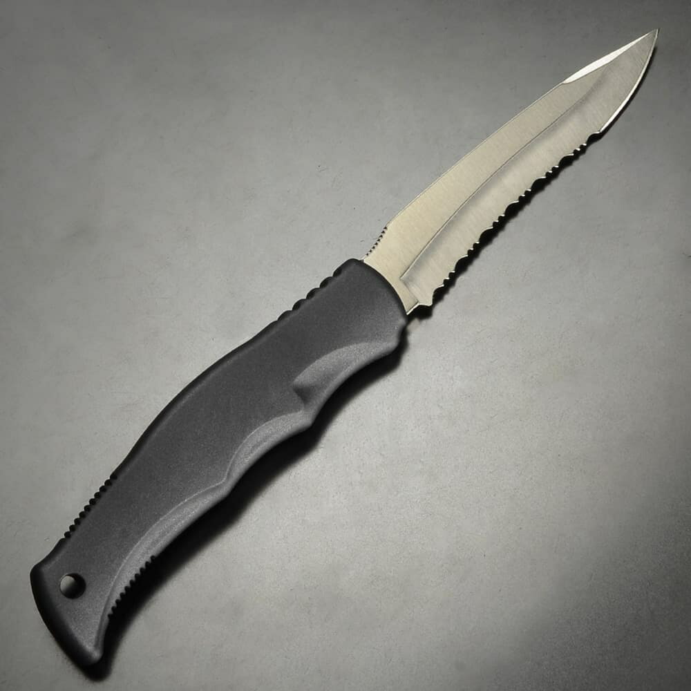 楽天市場】G・SAKAI アウトドアナイフ サビナイフ11 SURF 波刃 シース