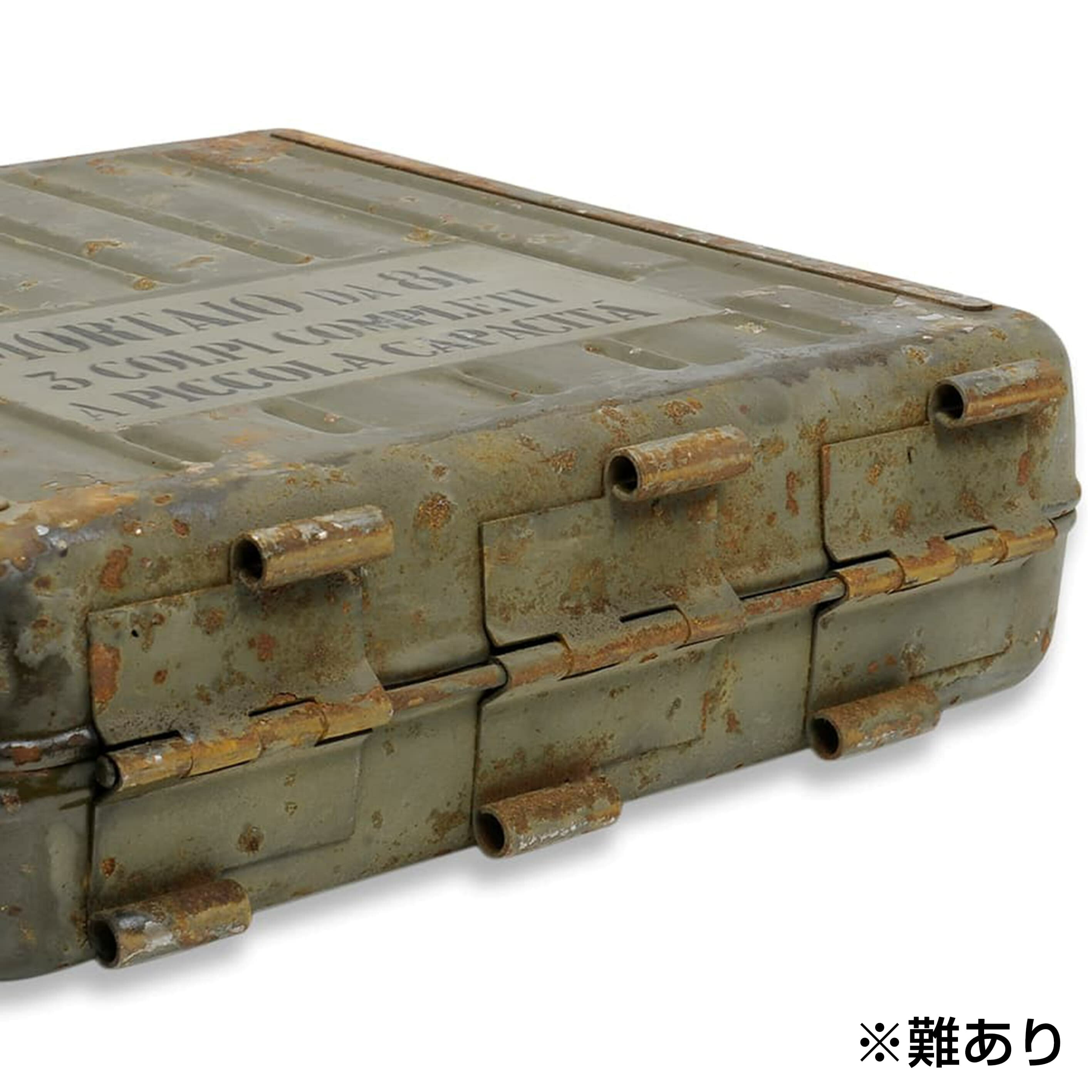 楽天市場】イタリア軍放出品 アモカン スチール製 81mm迫撃砲弾用