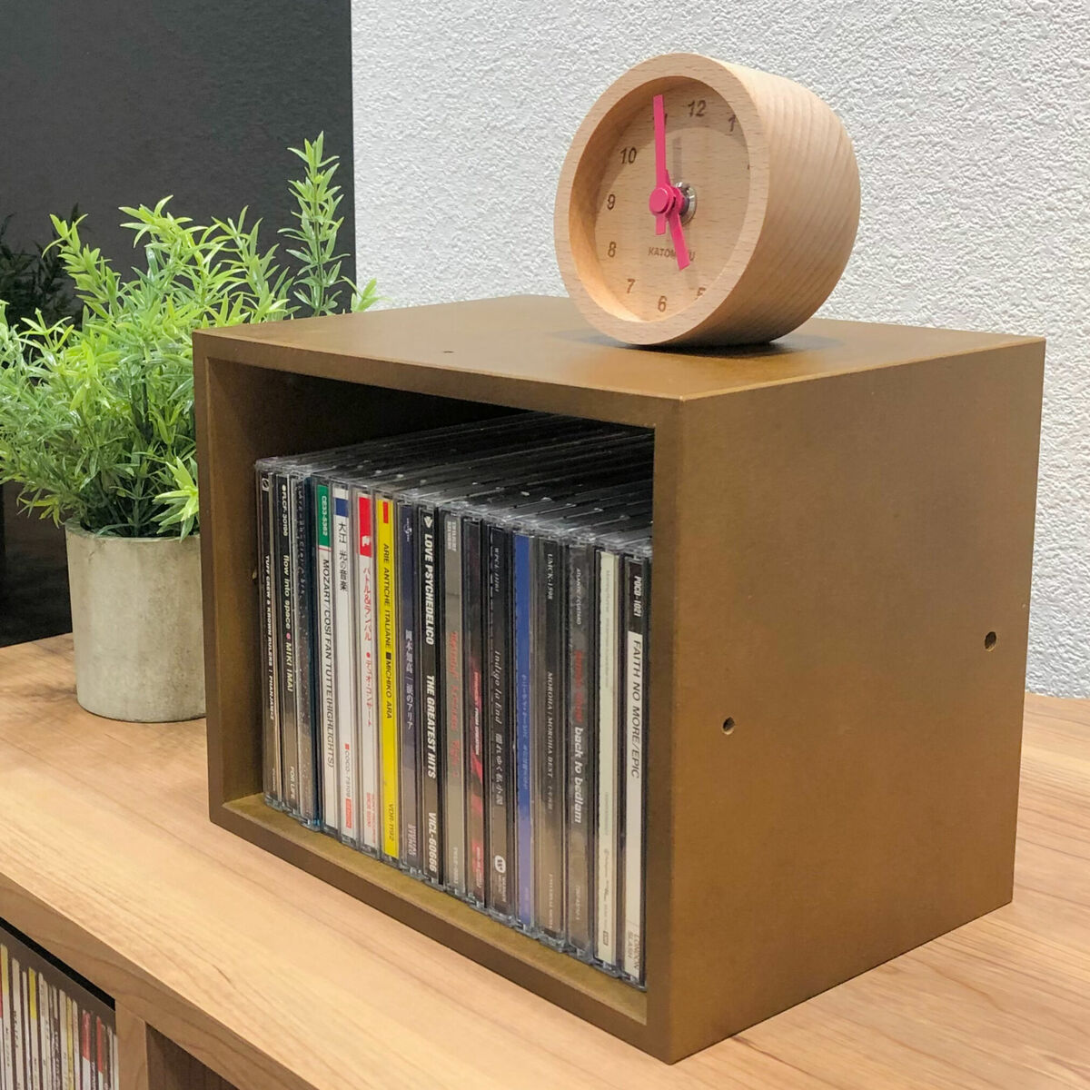 楽天市場】【CD/DVD収納マス型ラック】disk union ディスクユニオン CD