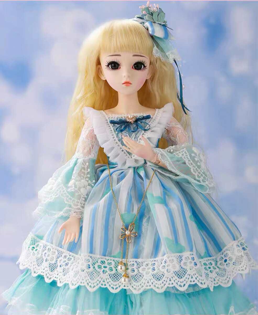 楽天市場】プリンセスドール 60cm フランス人形本体 メイクアップ