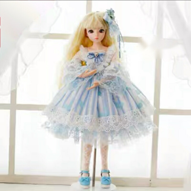 楽天市場】プリンセスドール 60cm フランス人形本体 メイクアップ