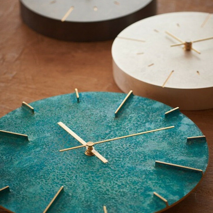 楽天市場】あす楽 LEMNOS(レムノス)壁掛け時計Quaint/斑紋(AZ15-06SL