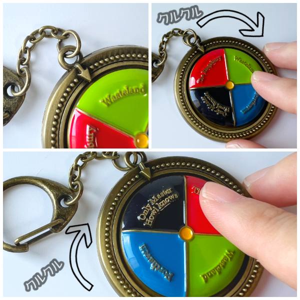 楽天市場】メール便OK ジブリ グッズ ハウルの動く城 くるくる色円盤