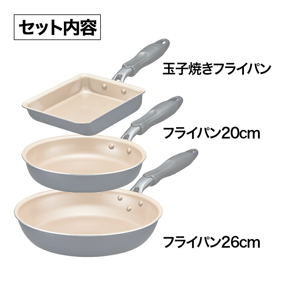 楽天市場】【公式限定】evercook エバークック ガス火専用 フライパン