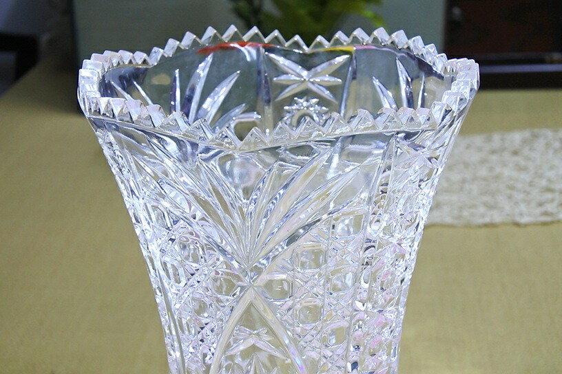 楽天市場】CRISTALLERIE D'ARQUES クリスタルダルク CHESNAY 花瓶