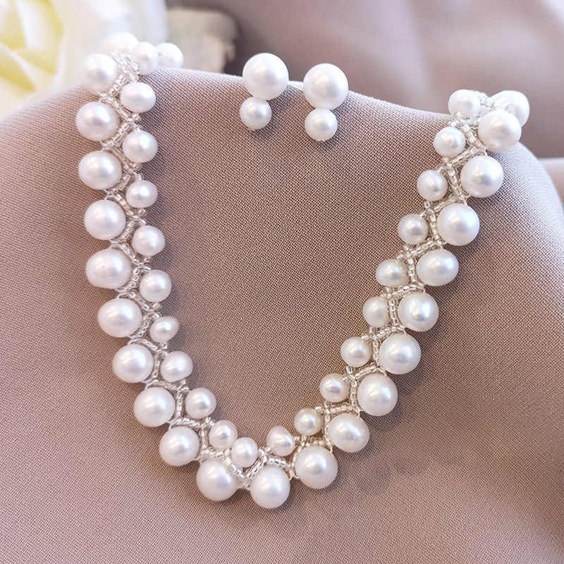 楽天市場】《現在庫限りのお値段です 》Dolce 淡水パール ネックレス