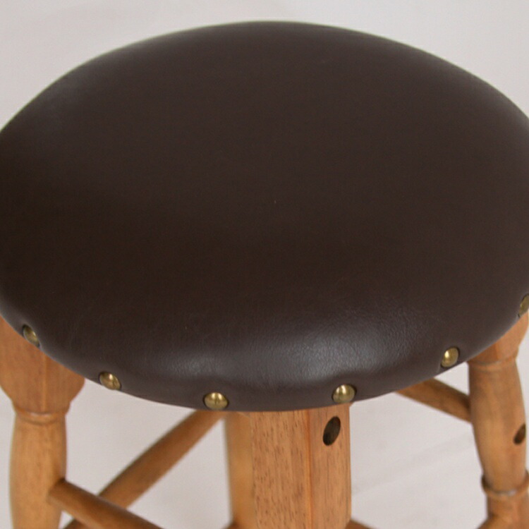 楽天市場】椅子 スツール 丸 ハイスツール キッチンチェア 丸椅子 木製