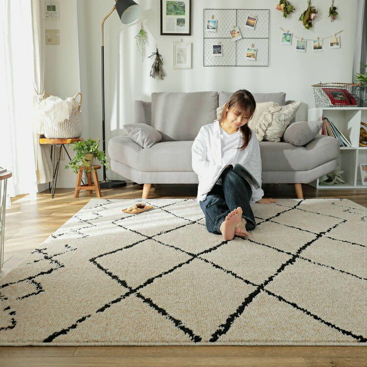 楽天市場】【今すぐ使える1000円クーポン配布中】ラグ おしゃれ