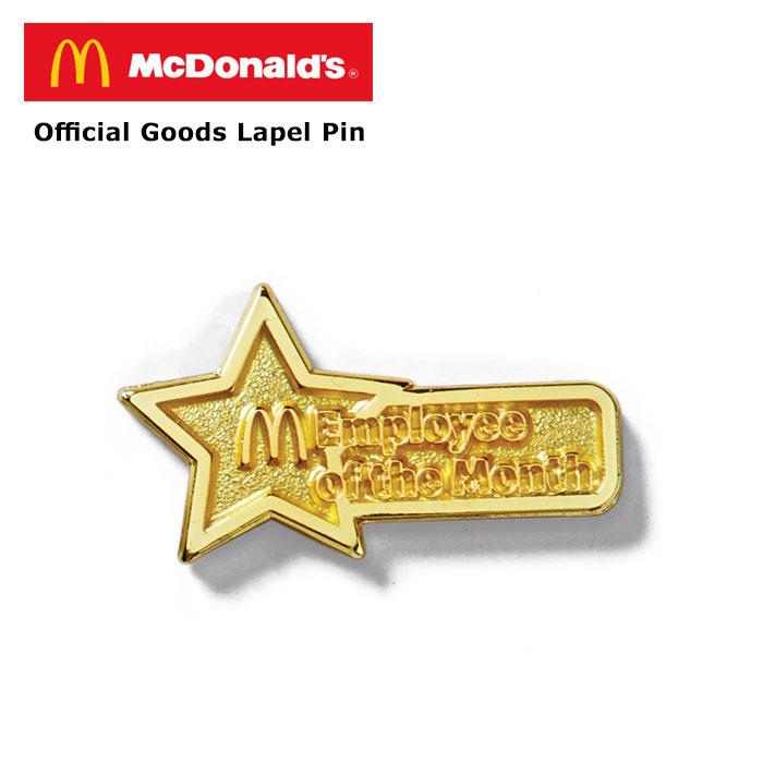 楽天市場】マクドナルド オフィシャルグッズ ピン ラペルピン ベスト