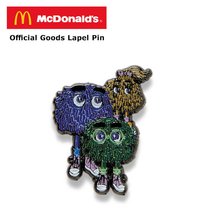楽天市場】マクドナルド オフィシャルグッズ ピン ラペルピン フライ