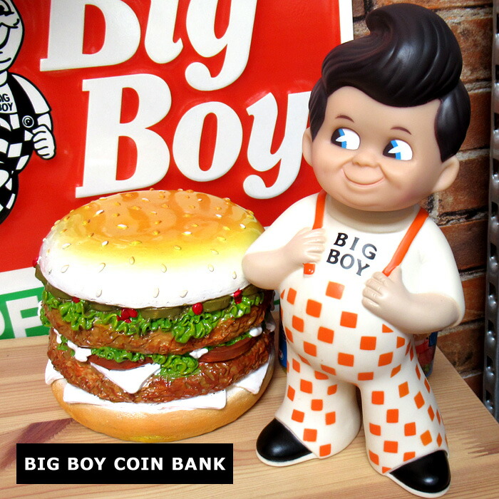 楽天市場】貯金箱 BIGBOY ビッグボーイ コインバンク バンク