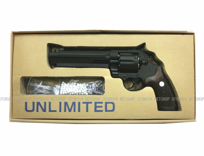 楽天市場】完成品ガスガンアンリミテッドリボルバー ブラック HW